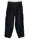 【中古】Y’s for men◆24SS/TACK WAIST PANT/S/コットン/BLK/無地/MS-P22-001【メンズウェア】