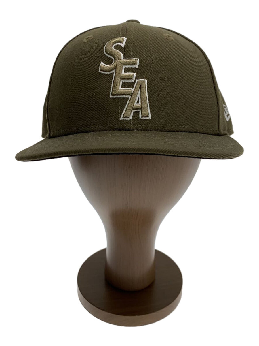 【中古】NEW ERA◆×WIND AND SEA/キャップ/7 1/2/ポリエステル/メンズ【服飾雑貨他】