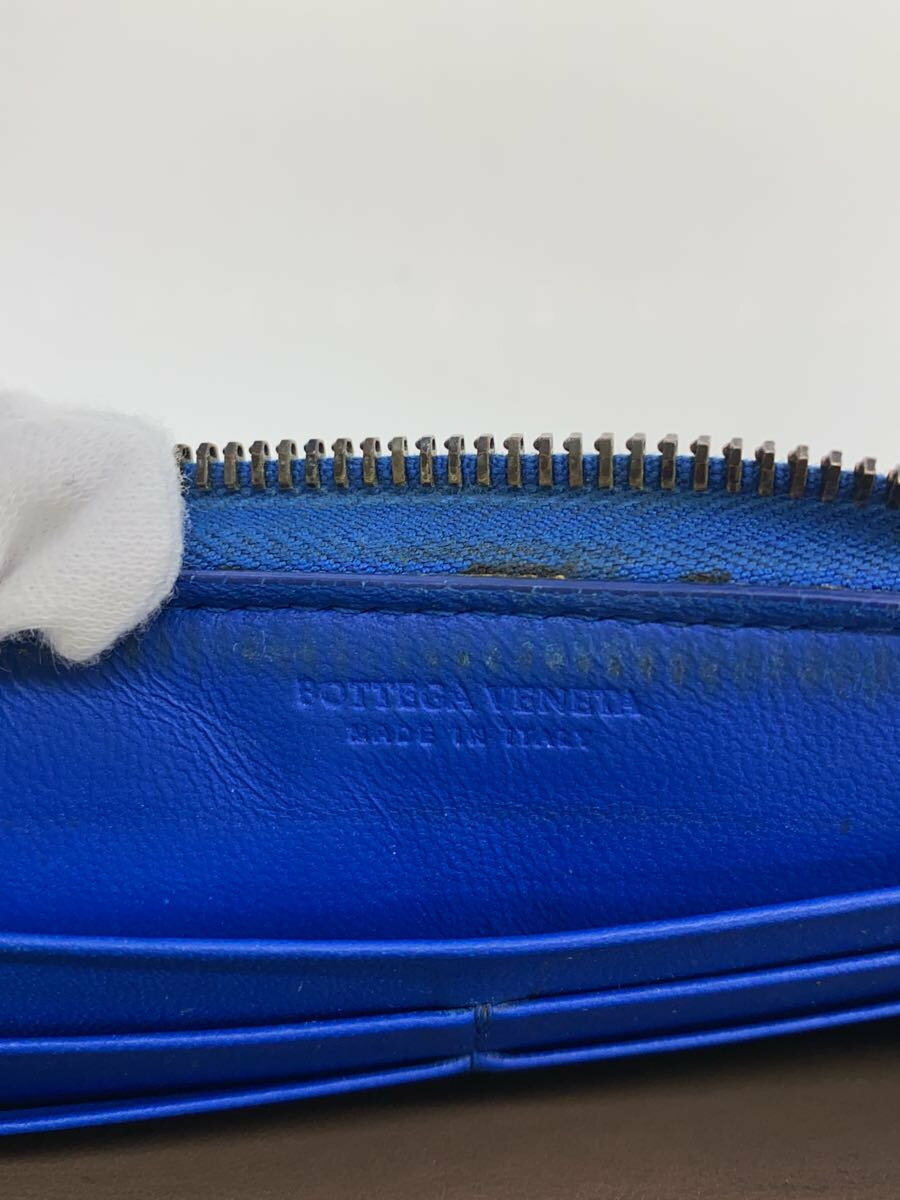 【中古】BOTTEGA VENETA◆長財布/レザー/GRN/アニマル/メンズ/B03304626【服飾雑貨他】