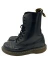 【中古】Dr.Martens◆ブーツ/39/BLK【シューズ】(4)