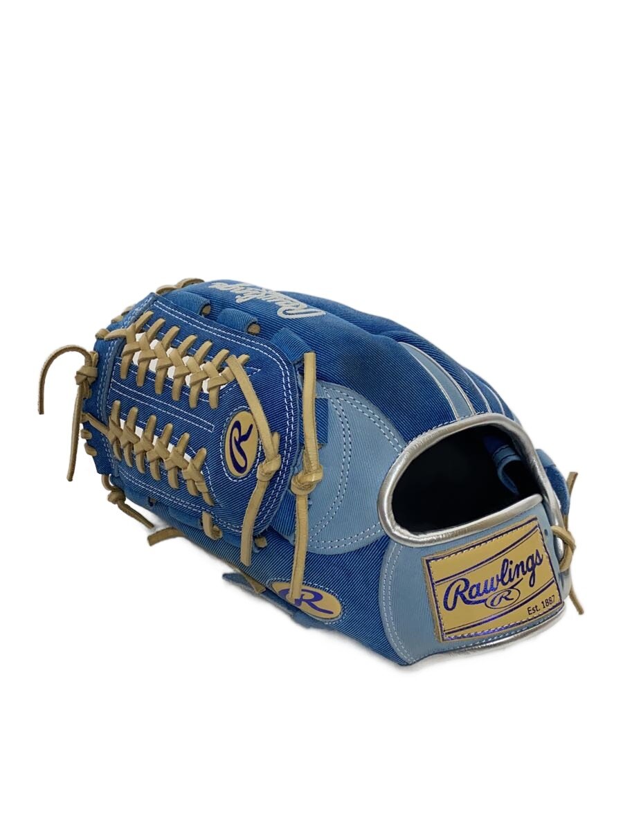 【中古】Rawlings◆HOH HERITAGE PRO JEANS/グローブ野球用品/左利き用/BLU/GR4FR7N65【スポーツ】