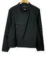【中古】NOT CONVENTIONAL◆ジャケット/FREE/ポリエステル/BLK/N25-020-BLK【メンズウェア】