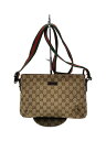 【中古】GUCCI◆ショルダーバッグ_GGキャンバス/キャンバス/BRW/189749【バッグ】