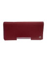 【中古】dunhill◆BOURDON COAT WALLET/長財布/レザー/レッド/メンズ【服飾雑貨他】
