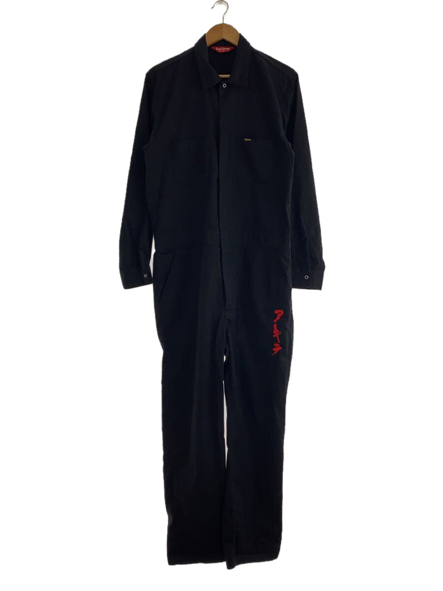 【中古】Supreme◆オールインワン/S/ポリエステル/ブラック【メンズウェア】