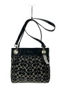 【中古】COACH◆ショルダーバッグ/--/BLK/総柄/F17599【バッグ】(4)