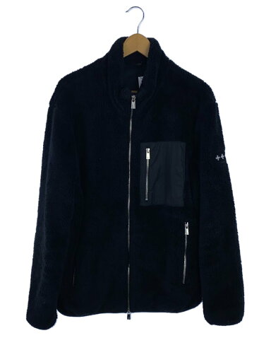 【中古】TATRAS◆フリースジャケット/4/ポリエステル/BLK/MTAT21A4791-L【メンズウェア】 【中古】TATRAS◆フリースジャケット/4/ポリエステル/BLK/MTAT21A4791-L【メンズウェア】