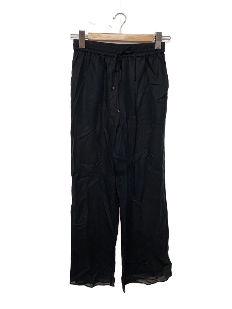 【中古】ESTNATION◆ボトム/--/コットン/BLK/無地/51-109-07-040297/シアー//【レディースウェア】