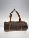 【中古】LOUIS VUITTON◆1)パピヨン30_モノグラム・キャンバス_BRW/PVC/BRW【バッグ】