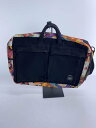 【中古】PORTER◆×横尾忠則/3wayバッグ/ショルダー欠品/アタッシュケース/リュック/ブラック【バッグ】