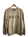 【中古】POLO RALPH LAUREN◆スウェット/XL/コットン/CRM【メンズウェア】