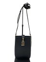 【中古】FURLA◆ショルダーバッグ/レザー/BLK/無地/WE00611【バッグ】(4)