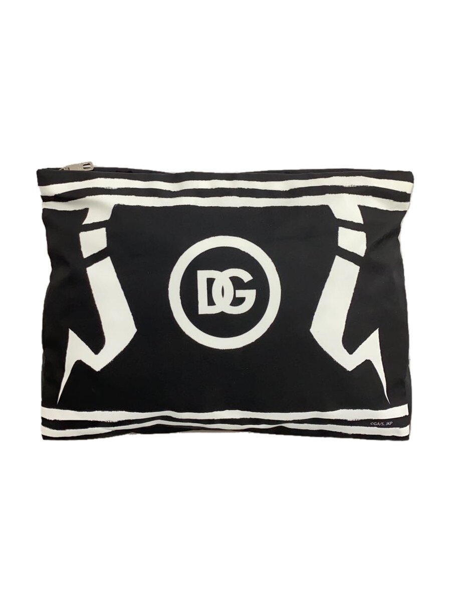 【中古】DOLCE&GABBANA◆バッグ/ナイロン/BLK【バッグ】