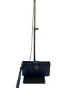 【中古】LANVIN en Bleu◆ポーチ/レザー/NVY/482584【バッグ】