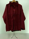【中古】Timberland◆マウンテンパーカ/L/ナイロン/RED/無地【メンズウェア】