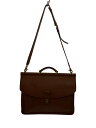 【中古】COACH◆OLD/2WAYブリーフケース/レザー/BRW/無地/5266【バッグ】(4)
