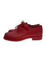 【中古】Maison Margiela◆TABI LACE-UP OXFORD SHOES/シューズ/37/RED/S58WQ0125【シューズ】(4)