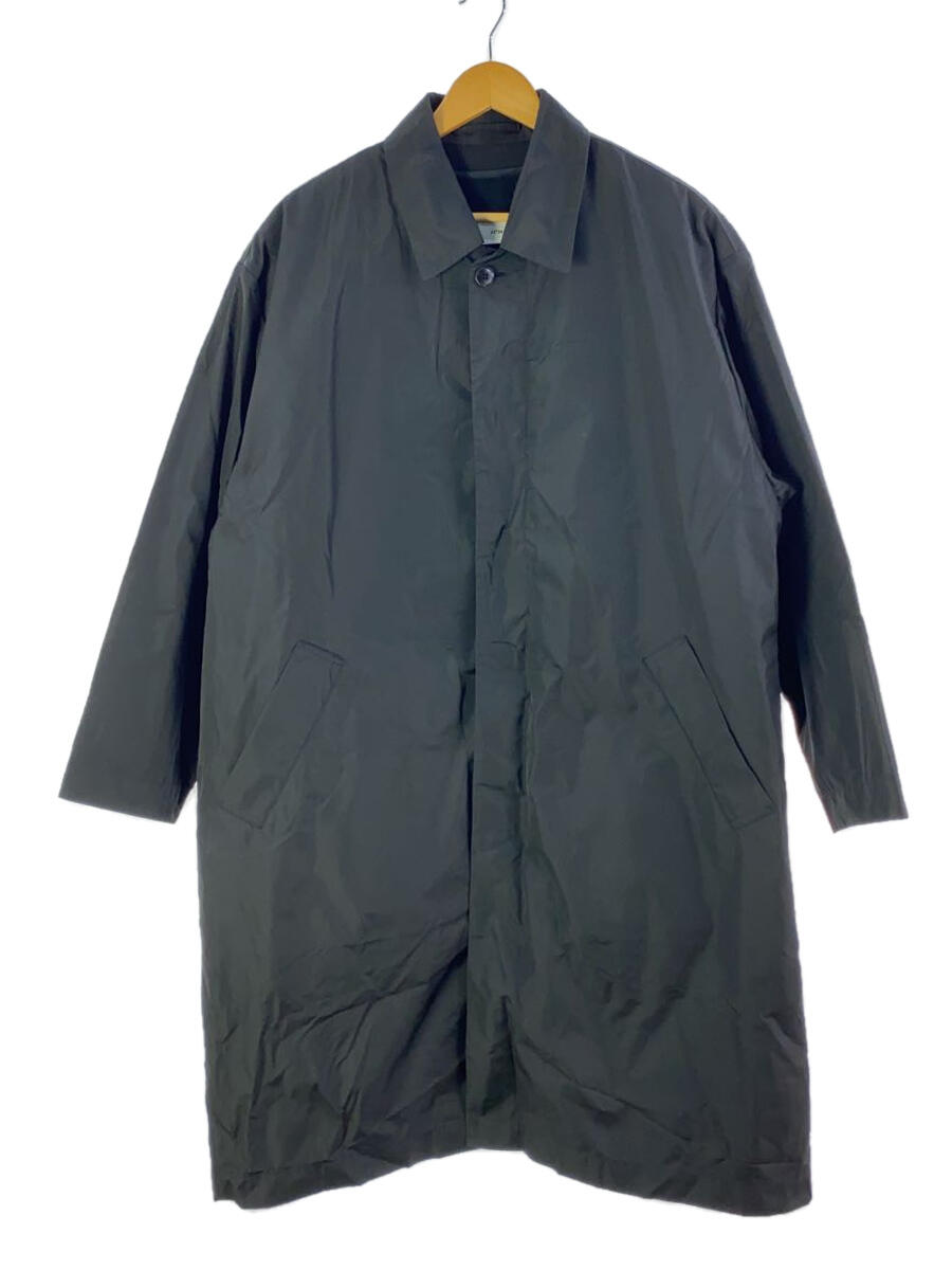 楽天2nd STREET 楽天市場店【中古】ATON◆DOPE DYE NYLON BALMACAAN COAT/4/ナイロン/BLK/7031992 438502【メンズウェア】