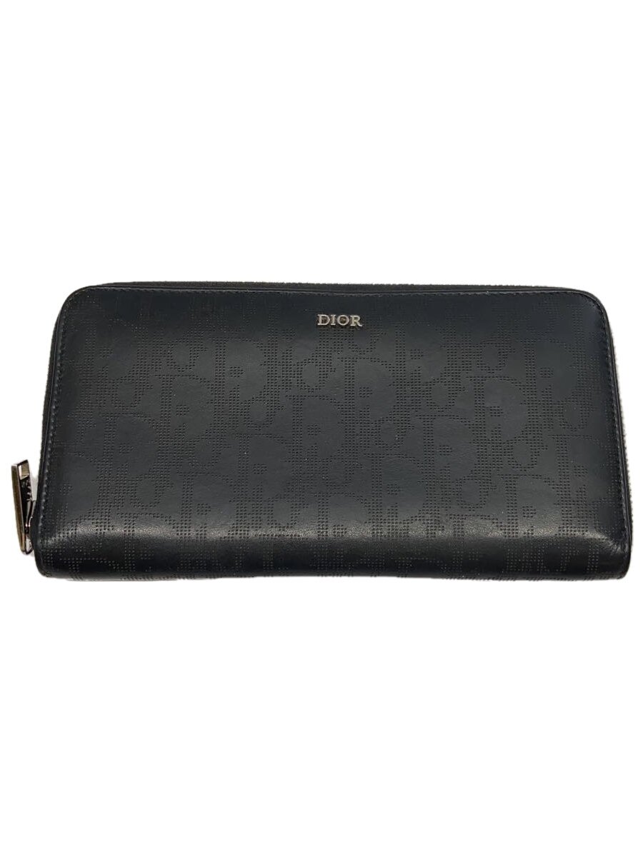【中古】Christian Dior◆長財布/--/BLK/総柄/メンズ//【服飾雑貨他】