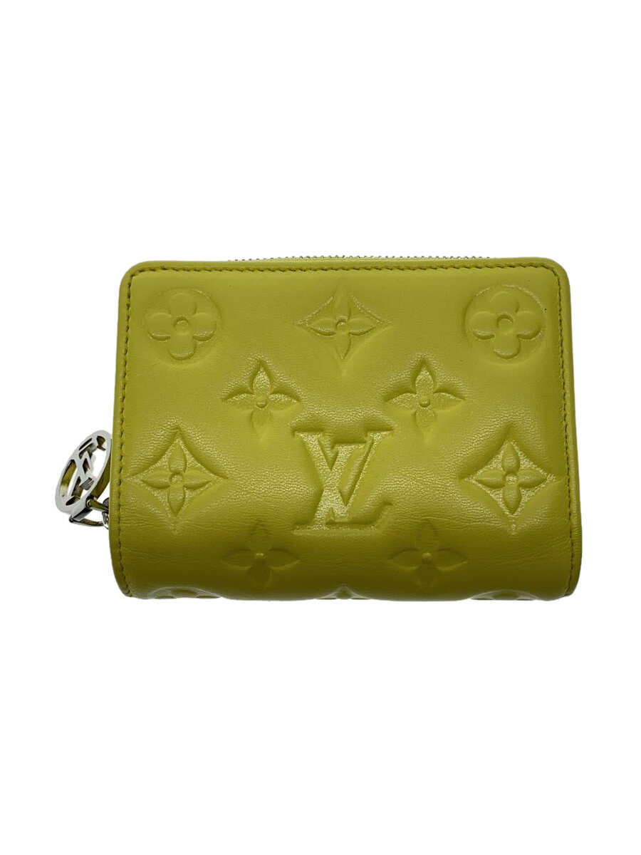 【中古】LOUIS VUITTON◆2つ折り財布/PVC/IVO/総柄/レディース/M83210【服飾雑貨他】