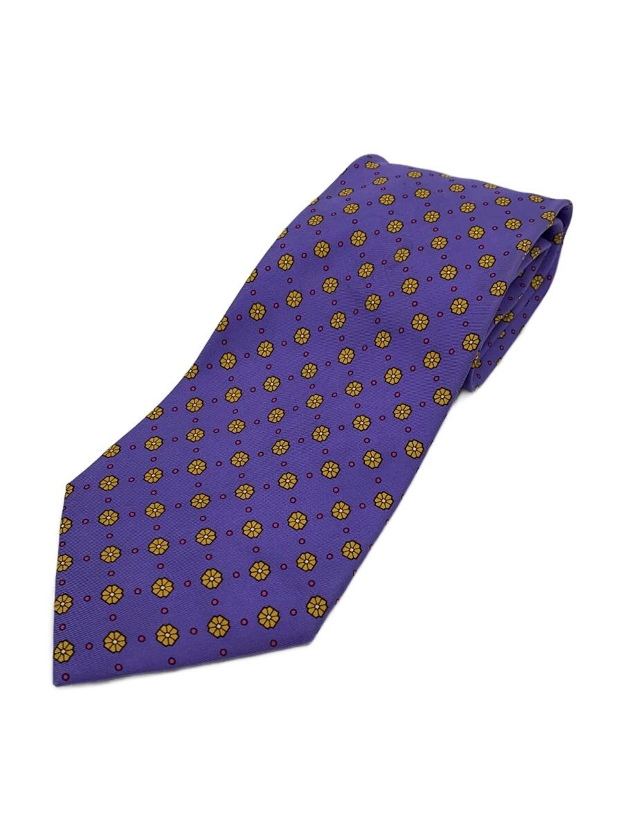 DUNHILL - 【中古】dunhill◆ネクタイ/シルク/PUP/総柄/レディース【服飾雑貨他】