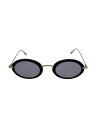 【中古】Christian Dior◆サングラス/オーバル/メタル/ブ...(4)