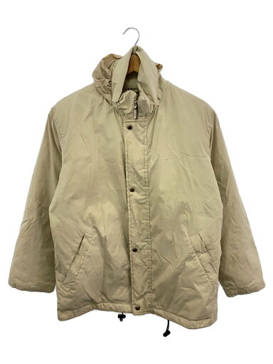 【中古】BURBERRY LONDON◆ダウンジャケット/S/ポリエステル/ベージュ/BBP88-715-02【メンズウェア】 【中古】BURBERRY LONDON◆ダウンジャケット/S/ポリエステル/ベージュ/BBP88-715-02【メンズウェア】