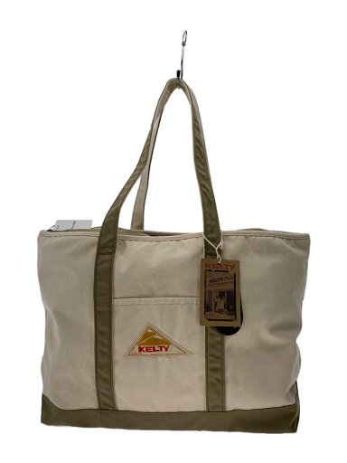 【中古】KELTY◆トートバッグ/キャンバス/BEG【バッグ】 【中古】KELTY◆トートバッグ/キャンバス/BEG【バッグ】