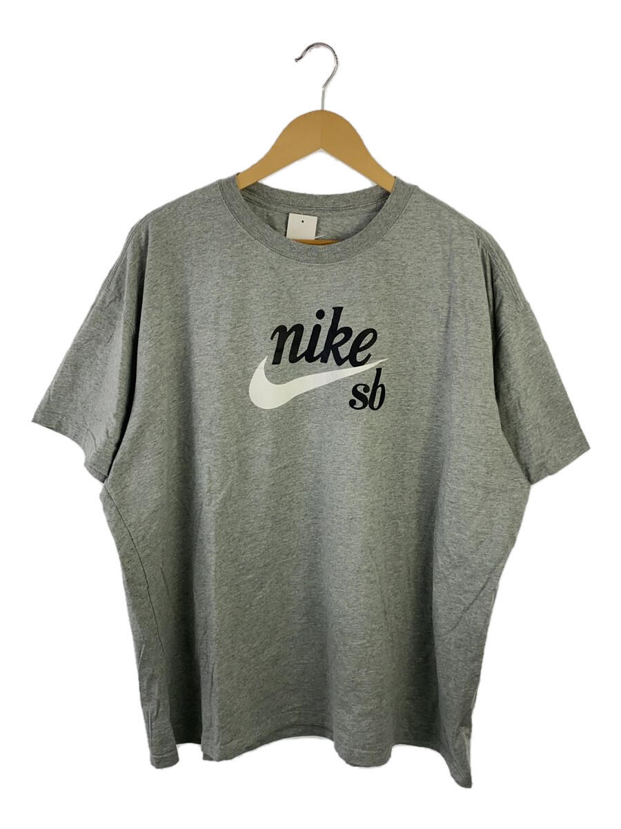 【中古】NIKE◆Tシャツ/XXL/コットン/GRY/DB9977-063【メンズウェア】