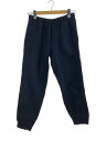 【中古】Engineered Garments◆サイドラインスウェットパンツ/ラメ/ボトム/S/コットン/BLK//【メンズウェア】