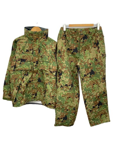 【中古】mont-bell◆GORE-TEX カモワッチ レインスーツ/M/ゴアテックス/KHK/カモフラ【メンズウェア】 【中古】mont-bell◆GORE-TEX カモワッチ レインスーツ/M/ゴアテックス/KHK/カモフラ【メンズウェア】