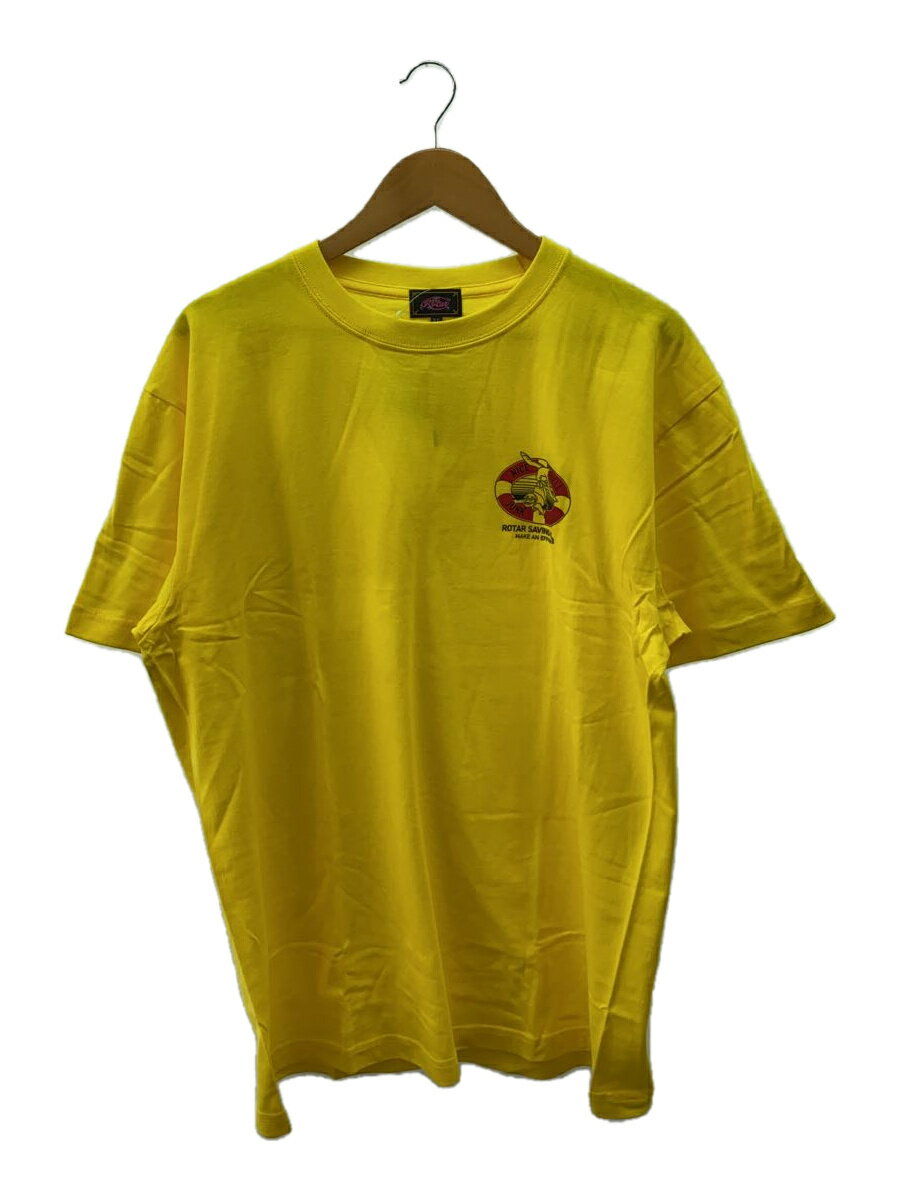 【中古】ROTAR◆Tシャツ/XL/コットン/YLW/無地/rt2047726【メンズウェア】
