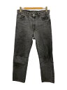 【中古】Levi’s◆ボトム/34/デニム/GRY【メンズウェア】(4)
