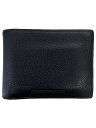 【中古】EMPORIO ARMANI◆2つ折り財布/--/BLK/メンズ【