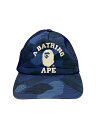 【中古】A BATHING APE◆メッシュキャップ/褪せ有/FREE/ポリエステル/メンズ//【服飾雑貨他】(4)