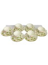 【中古】WEDGWOOD◆カップ&ソーサー/6点セット/WHT【キッチン用品】