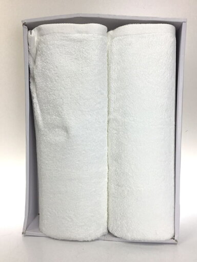 【中古】今治謹製◆タオル/2点セット/WHT【インテリア小物・日用雑貨】 【中古】今治謹製◆タオル/2点セット/WHT【インテリア小物・日用雑貨】