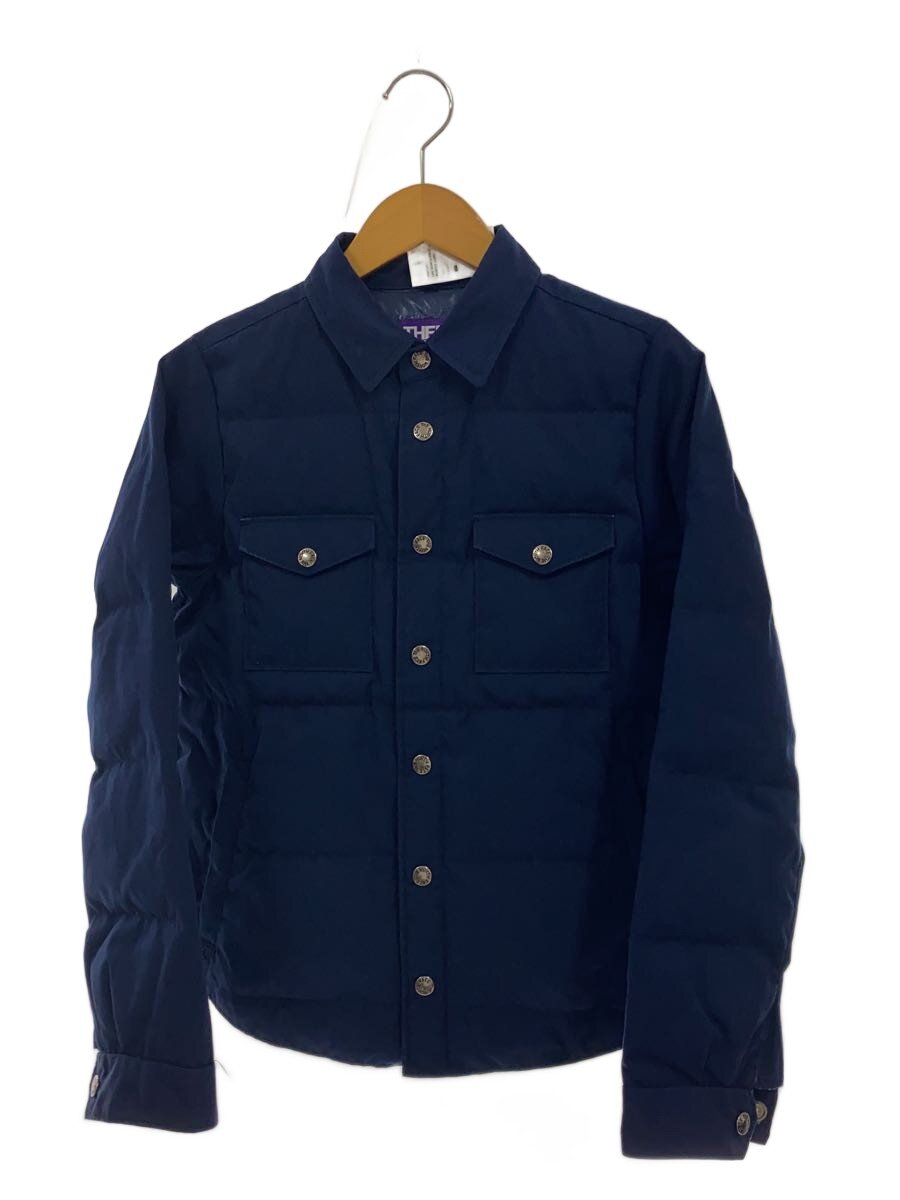 THE NORTH FACE PURPLE LABEL◆65_35 DOWN SHIRT/--/ポリエステル/NVY//
