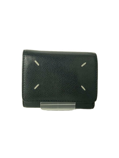 【中古】Maison Margiela◆コンパクトウォレット/3つ折り財布/レザー/BLK/メンズ/P4745/若干の型崩れ【服飾雑貨他】 【中古】Maison Margiela◆コンパクトウォレット/3つ折り財布/レザー/BLK/メンズ/P4745/若干の型崩れ【服飾雑貨他】