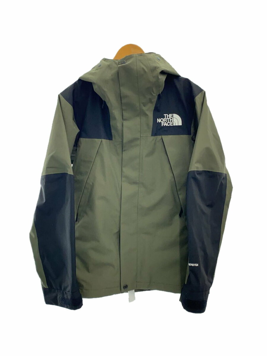 【中古】THE NORTH FACE◆MOUNTAIN JACKET_マウンテンジャケット/M/ナイロン/KHK【メンズウェア】