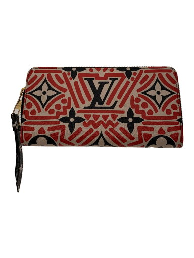 【中古】LOUIS VUITTON◆長財布/レザー/RED/総柄/メンズ/M69436/ジッピー・ウォレット_LVクラフティ【服飾雑貨他】 【中古】LOUIS VUITTON◆長財布/レザー/RED/総柄/メンズ/M69436/ジッピー・ウォレット_LVクラフティ【服飾雑貨他】