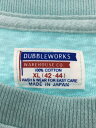 【中古】DUBBLEWORKS◆Tシャツ/XL/コットン/ブルー【メンズウェア】