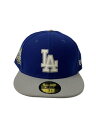 【中古】NEW ERA◆キャップ/--/ポリエステル/BLU/メンズ【服飾雑貨他】
