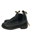 【中古】Blundstone◆サイドゴアブーツ/US9/BLK/レザー【シューズ】