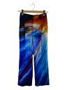 【中古】MAISON SPECIAL◆アブストラクト1タックワイドパンツ/0/ポリエステル/マルチカラー/総柄/11231461243【メンズウェア】