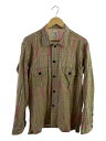 【中古】South2 West8(S2W8)◆長袖シャツ/S/コットン/BEG/チェック/IN854【メンズウェア】(4)