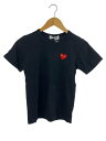 【中古】PLAY COMME des GARCONS◆AD2018/Tシャツ/S/コットン/ブラック/AZ-T107【レディースウェア】(4)