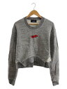 【中古】DSQUARED2◆スウェット/XS/コットン/GRY/無地/S75GU0349/S25148//【レディースウェア】