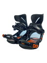 【中古】FLAT ROCKER/スノーボードバインディング/ML/BLK【スポーツ】(4)