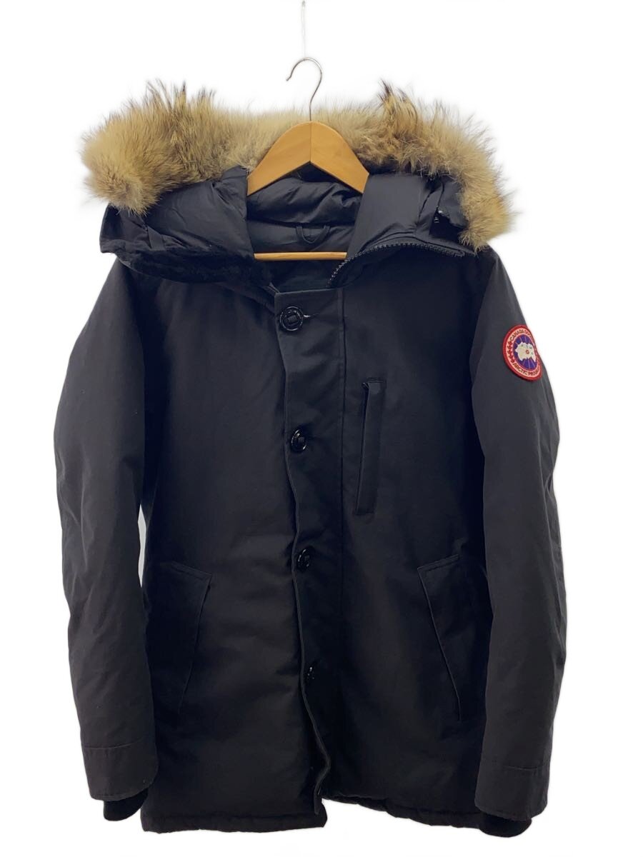 【中古】CANADA GOOSE◆ダウンジャケット/S/ゴアテックス/BLK/無地/3438JM【メ ...